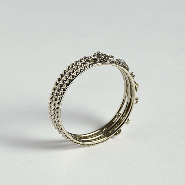 ナプキンリング　ストーン入り　STH