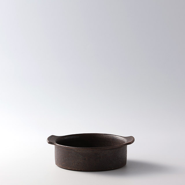 鈴木史子 オーブン皿黒 12.5