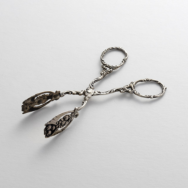 アンティーク　シルバーミニトング　先の小