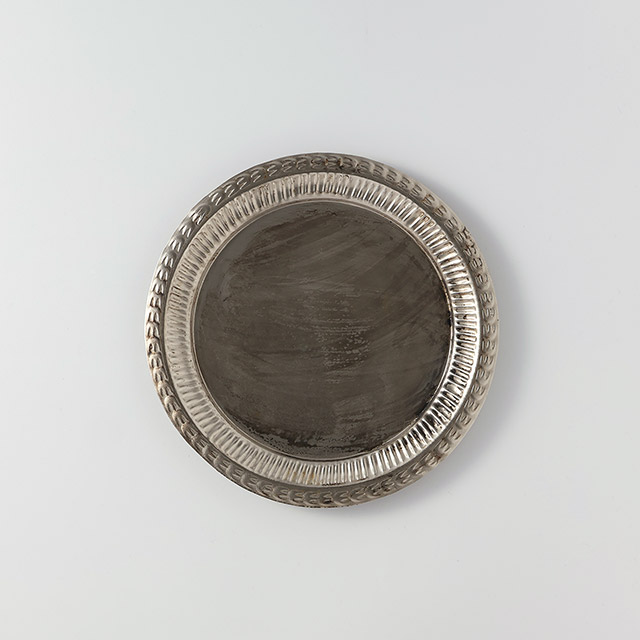 メタル丸皿　20.5cm OLD STYLE
