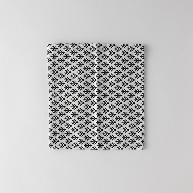 ナプキン pb 白/クロ st