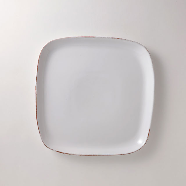 CASAgent 白スクエア大皿 32.5cm