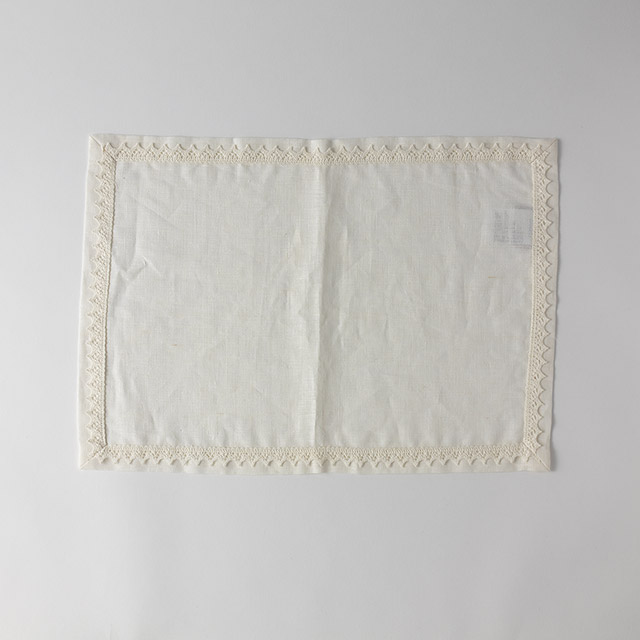 白ランチョンマット villa-ST