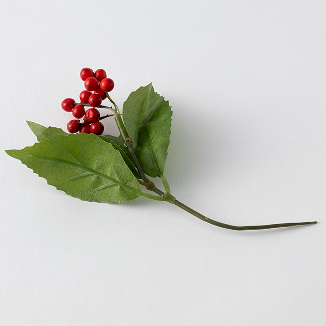 お正月 ミニなんてん 赤20cm