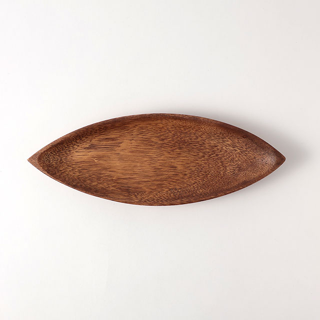 Hard Wood 楕円トレー 31×11