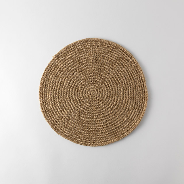 麻マット 丸35cm