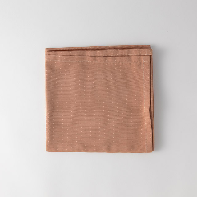 テーブルクロス Sピンク ドット120スクエア