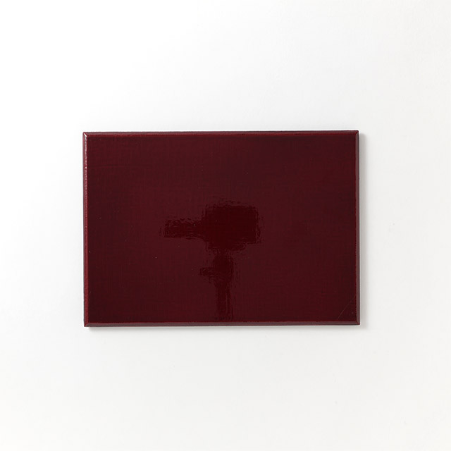 漆長角シート エンジ/黒両面 30×21