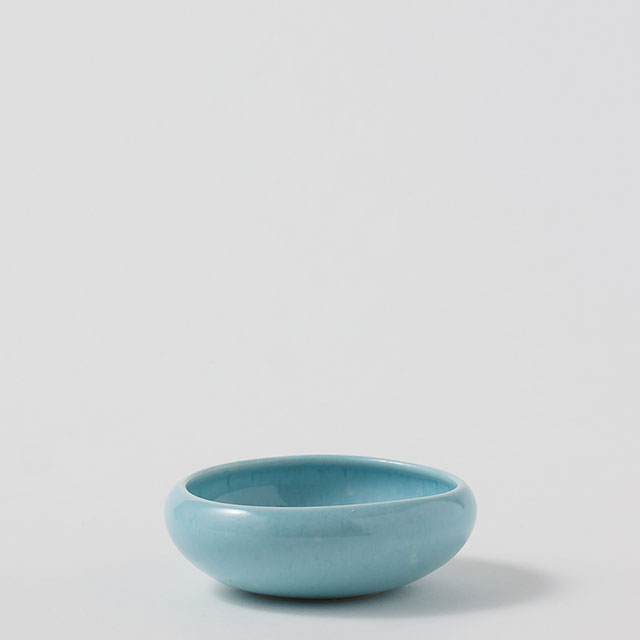 Madu　変形浅鉢　ブルー　S