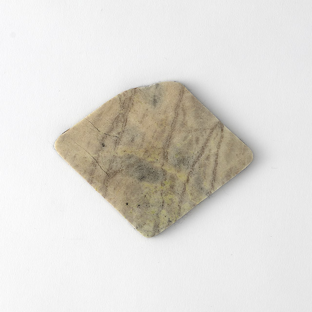 ストーン変形ミニシート　菱形ベージュ（CAN)