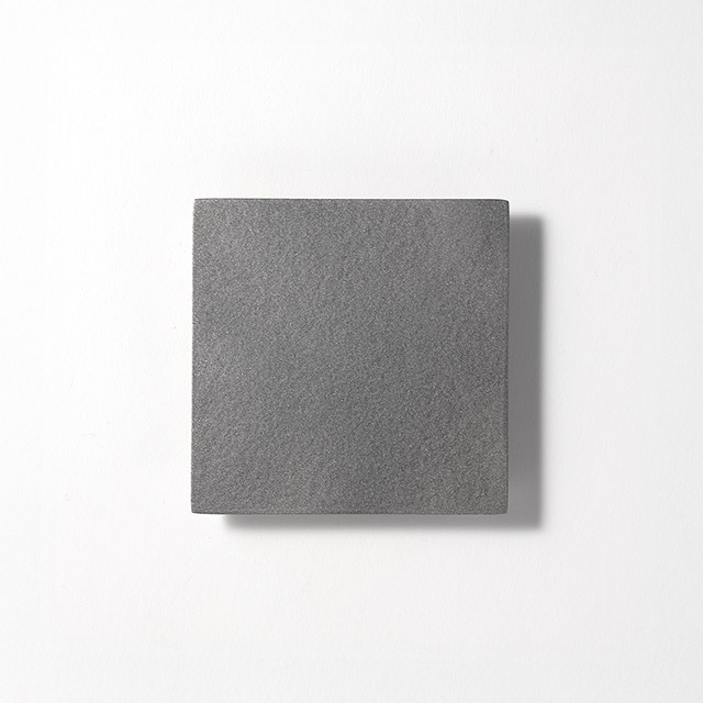 漆 ネロ正角ミニ皿 厚口 10×10 銀