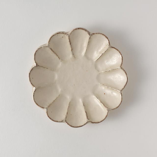 リンカ花型 小皿 14cm