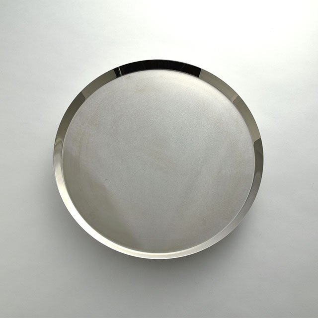 ALESSI　脚付丸トレー　33cm