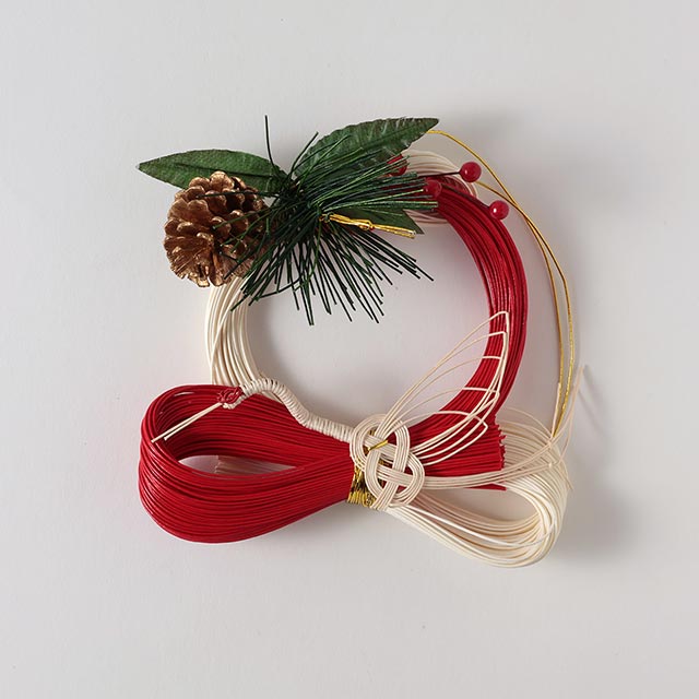 お正月飾り　鶴舞