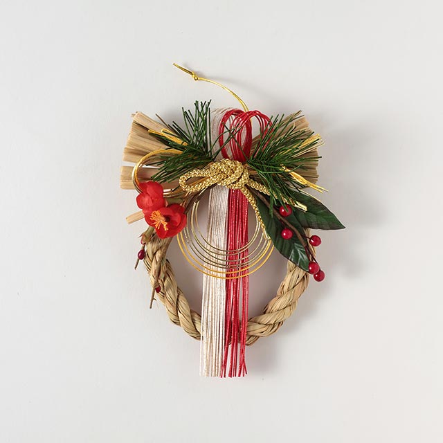 お正月飾り 絆 紅白水引