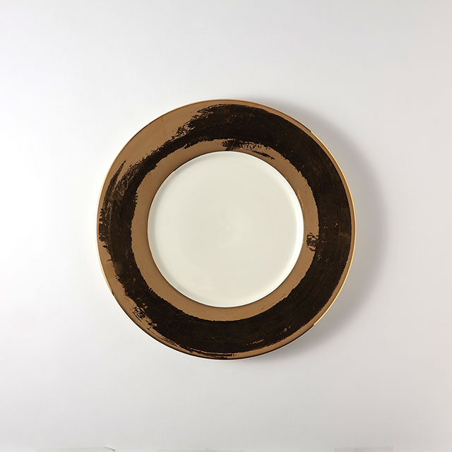 Barneys　ゴールド皿　32cm