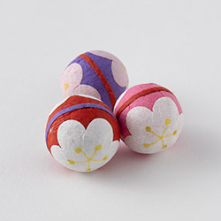 めでたや　手まり　ミニ　３ヶセット