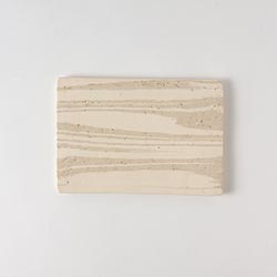 藤居奈菜江　フラットプレート白　16×11（M）