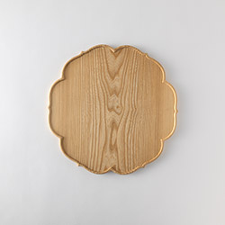 折敷　Plain Wood　稜花