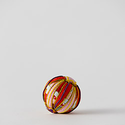 手まり4c　布ky　赤縦ライン