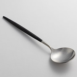 Cutipol　ディナースプーン　ゴア　黒