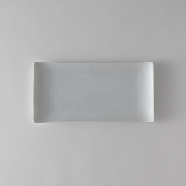 ビッフェ　白　長方形　26×13プレート