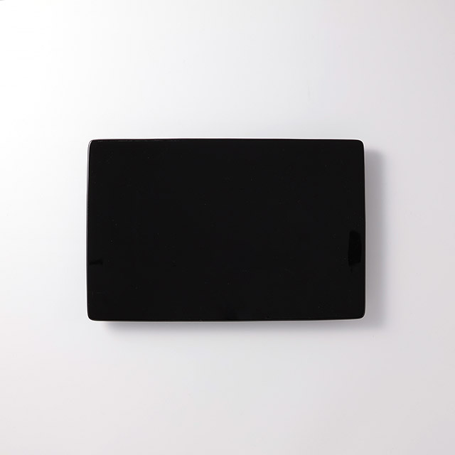 平プレート　長方形　33×21.5　黒