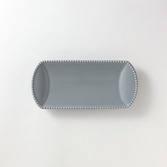 Catena グレー 長方形皿