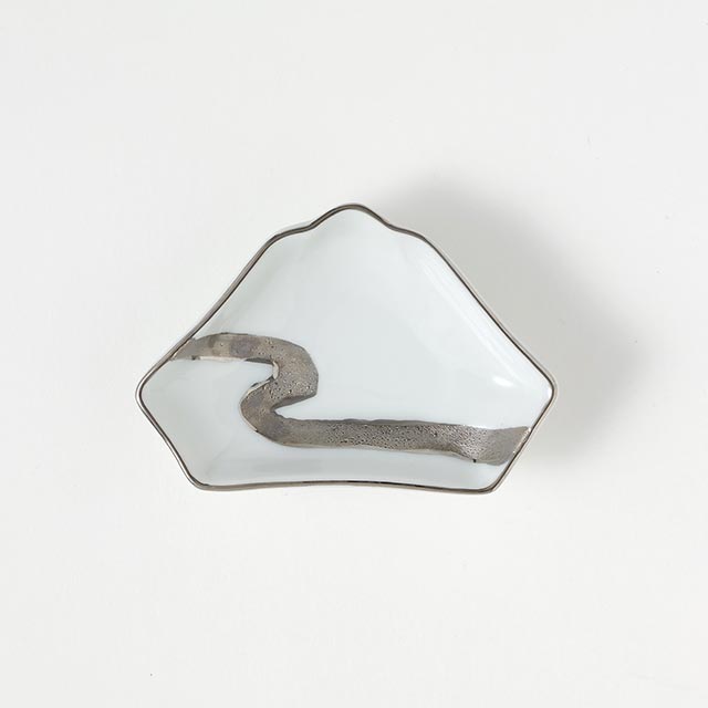 富士山 小付 白