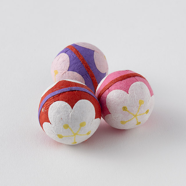 めでたや　手まり　ミニ　３ヶセット