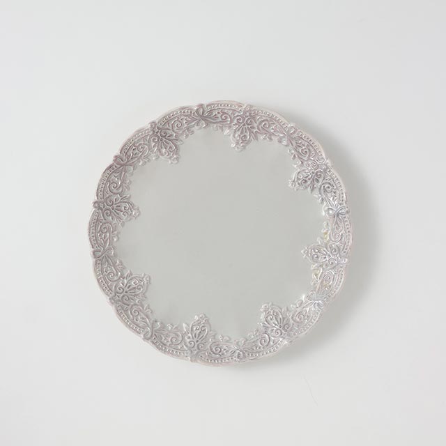 フレンチカント レースシリーズ ディナー皿 26cm