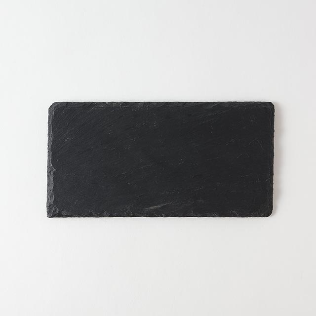 HP 長角スレートプレート黒 20×10