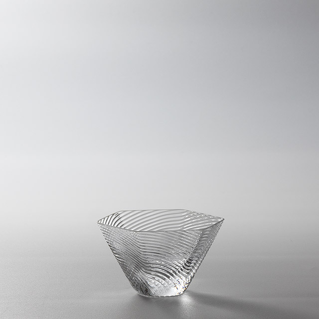 ガラスボール六角ストローム SU 8cm