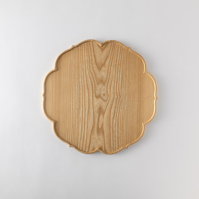 折敷 Plain Wood 稜花