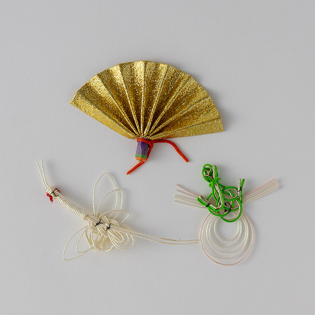 祝）金扇・鶴・亀　3ヶセット