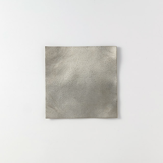 能作 錫 スクエア皿フラット15