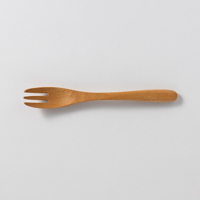 カエデ 木製デザートフォーク