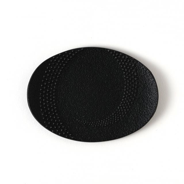 南部鉄コースター楕円　Obi