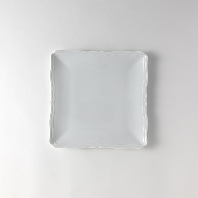 リチャード・ジノリ　アンティコスクエア皿27×27