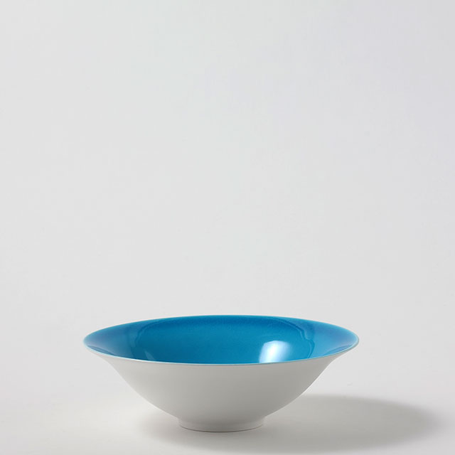 アリタポーセリンラボ　中鉢18cm　ブルー