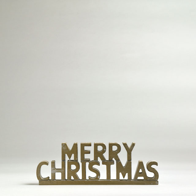 X'mas ウッドサイン Merry Christmas