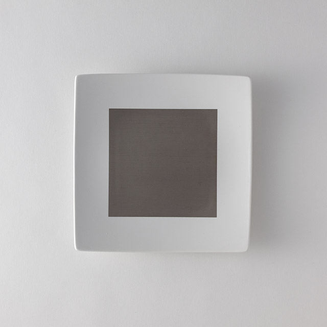 アリタポーセリンラボ プラチナ正方形皿 小