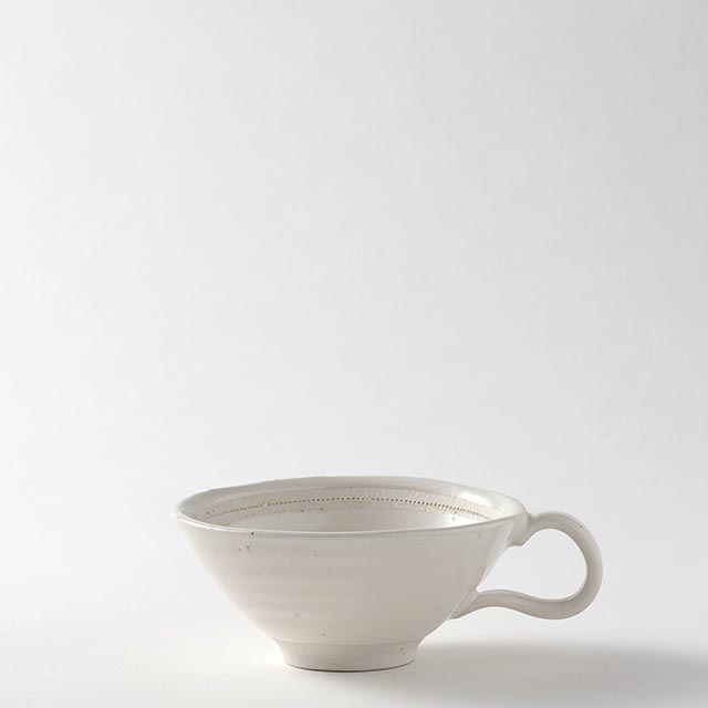 白釉　MD　スープカップ