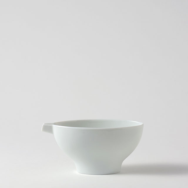 酒器そそぎ　オーバル白