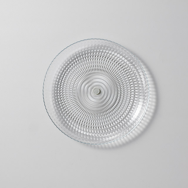 ガラスプレート(アソジェ)丸 15cm