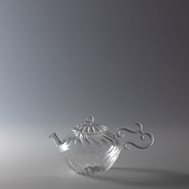 えむに ガラス透ティーポット