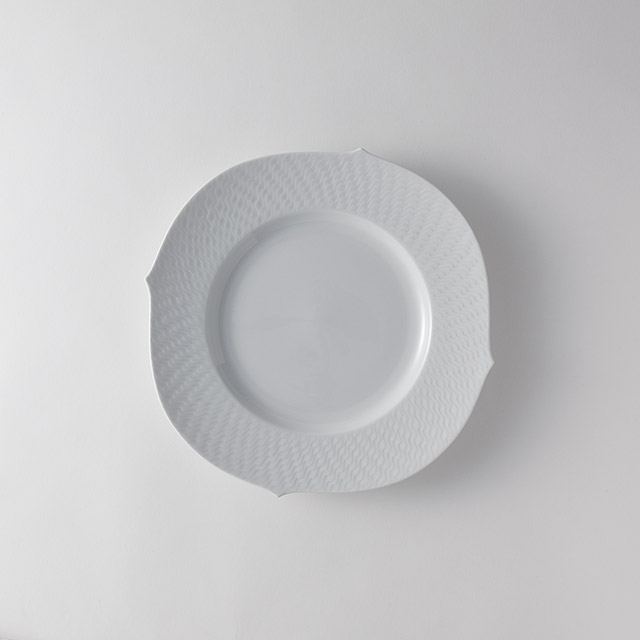 マイセン(波のたわむれ)白ディナープレート