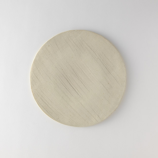 TCオフホワイト平プレート30.5