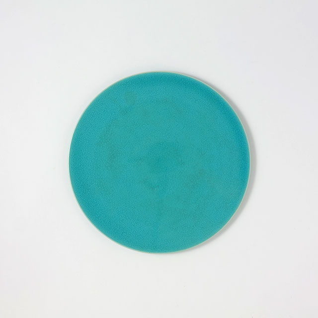 クラルテ　ペパーミントGr丸フラットプレート