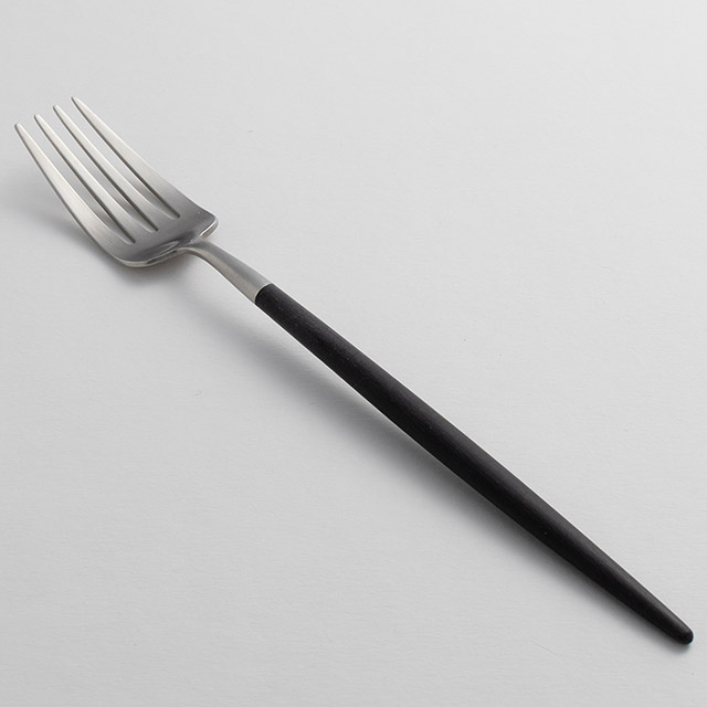 Cutipol　デザートフォーク　ゴア　黒